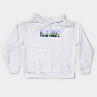 MELBOURNE - Victoria Australia Sunset Kids Hoodie